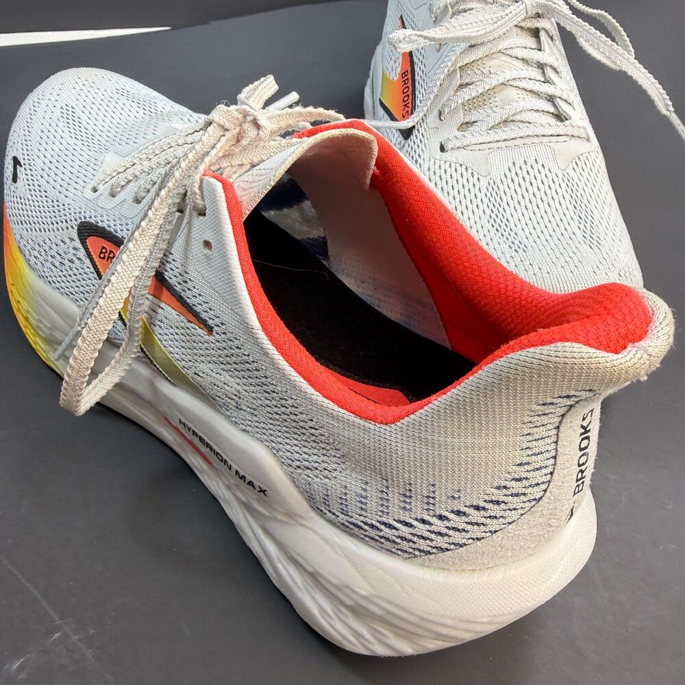 Brooks Hyperion Max 2 Shoes Womens 9 Illusion Coral Black Track Running *READ* - Picture 16 of 16